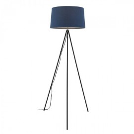 Telbix-Anna Floor Lamp 40wE27 max  H1540 D480 Black , Blue , White / Black Coal 
